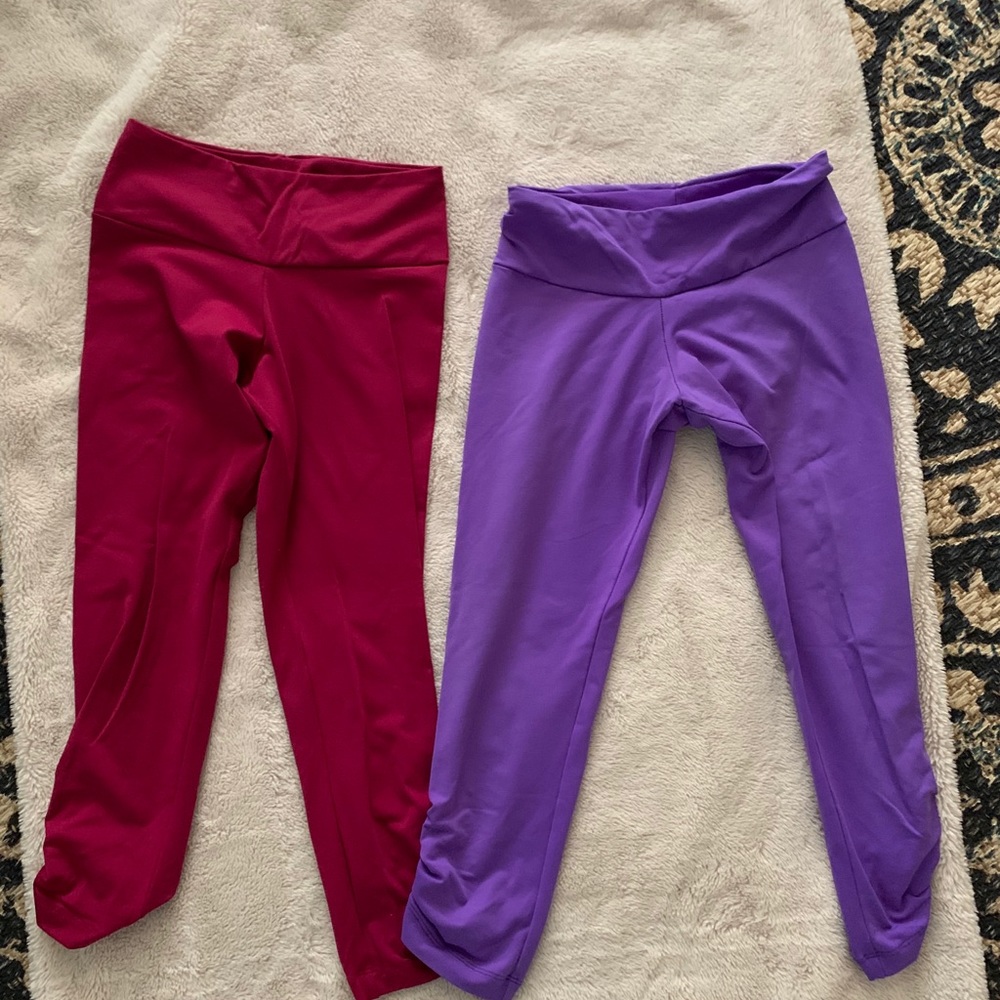 Elisabetta Rogiani Set of 2 crop leggings Medium